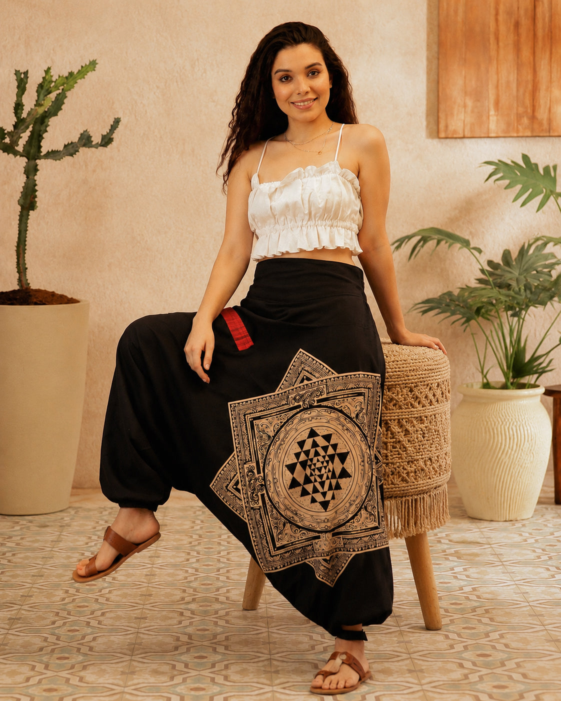 Sri Chakra Unisex Harem Pant