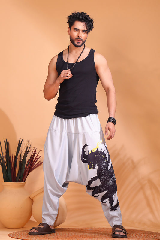 Horn Dragon Unisex Harem Pant