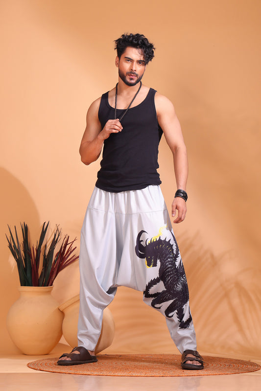Horn Dragon Unisex Harem Pant