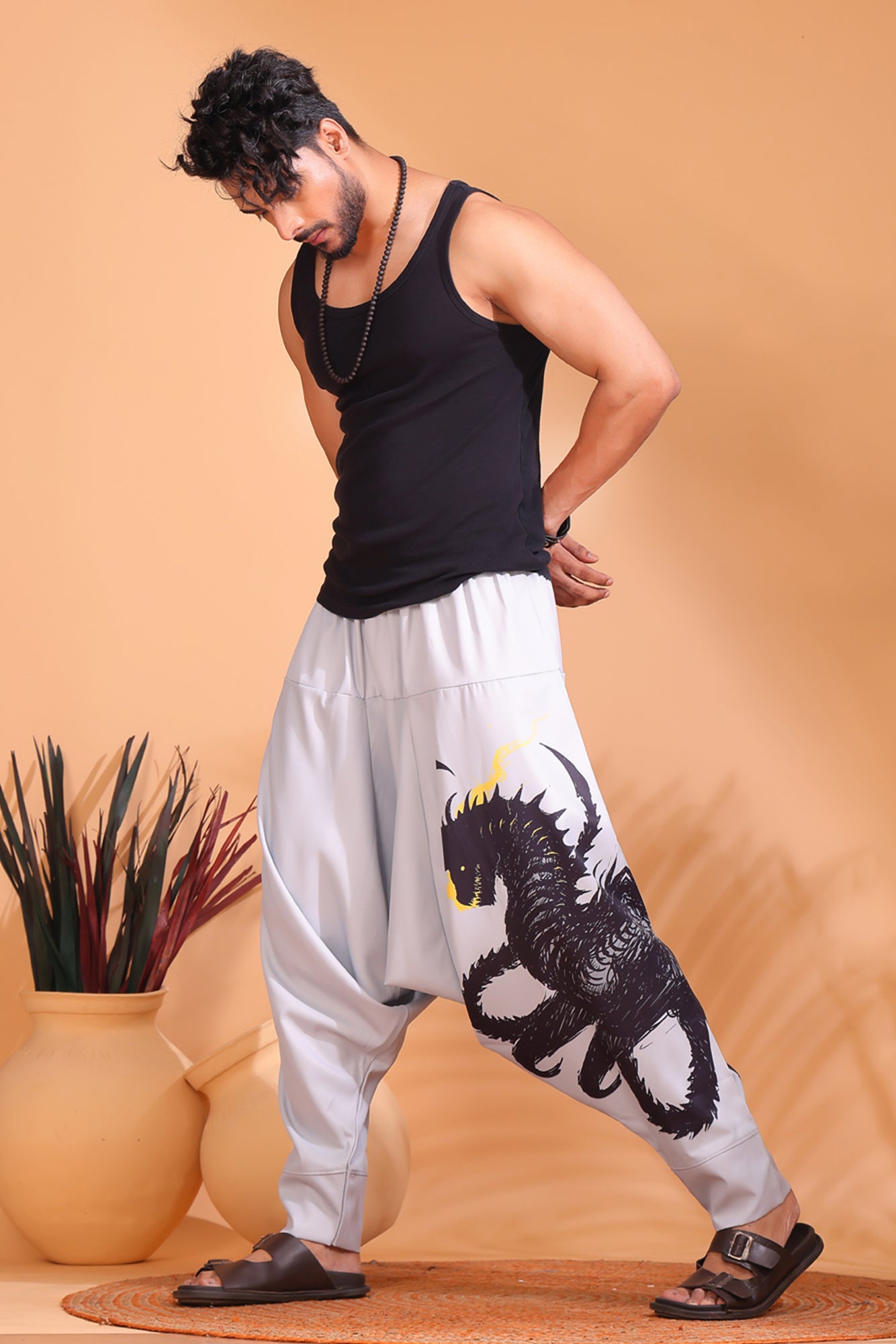 Horn Dragon Unisex Harem Pant