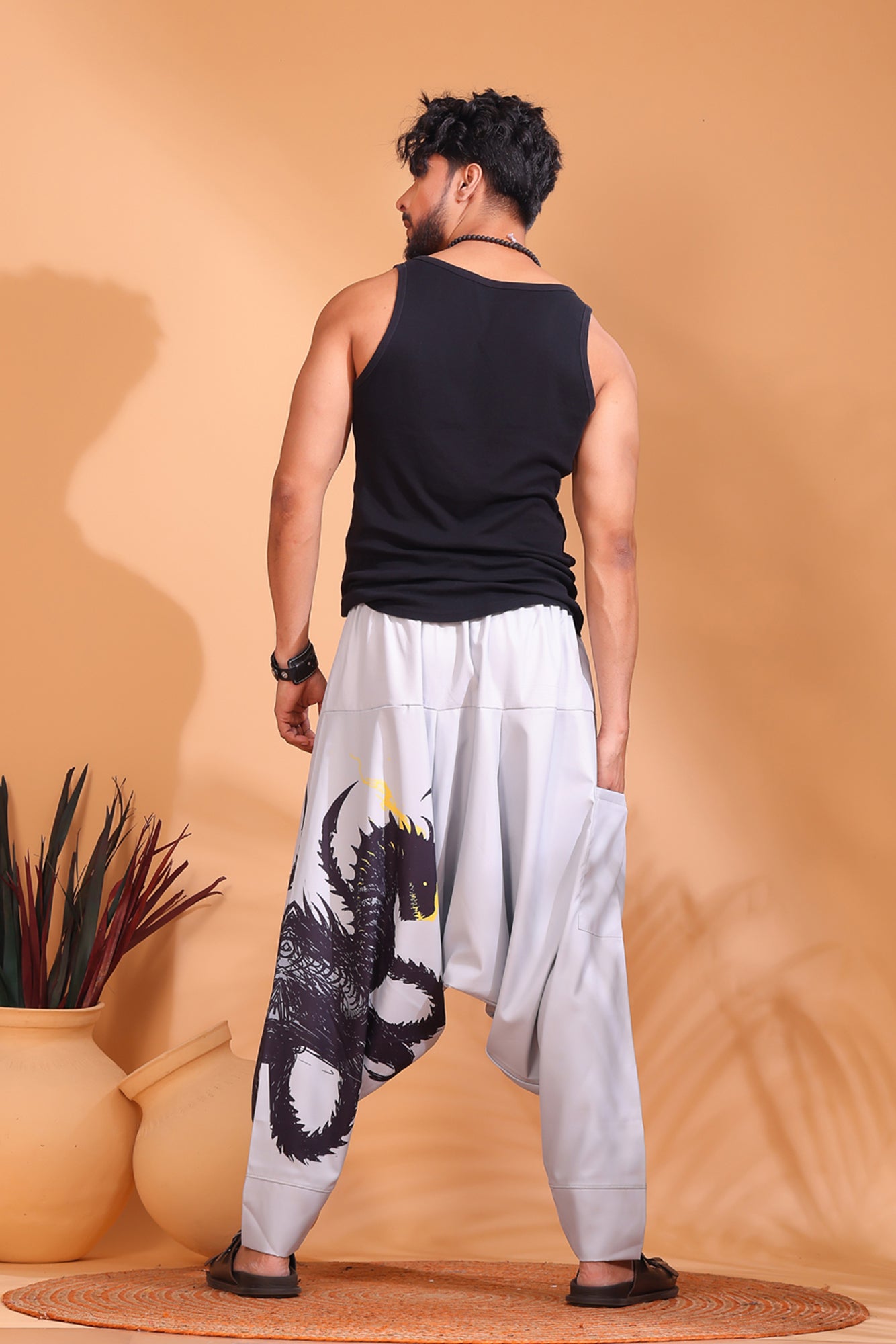 Horn Dragon Unisex Harem Pant