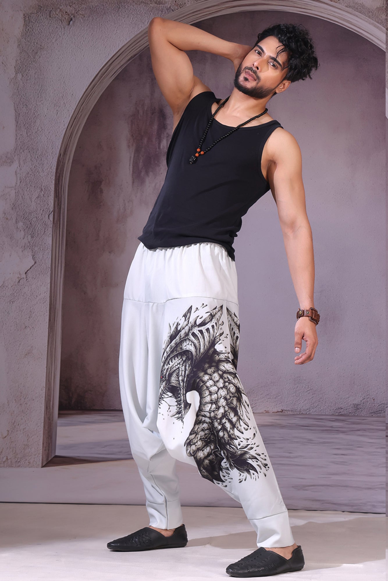 Scale Dragon Unisex Harem Pant