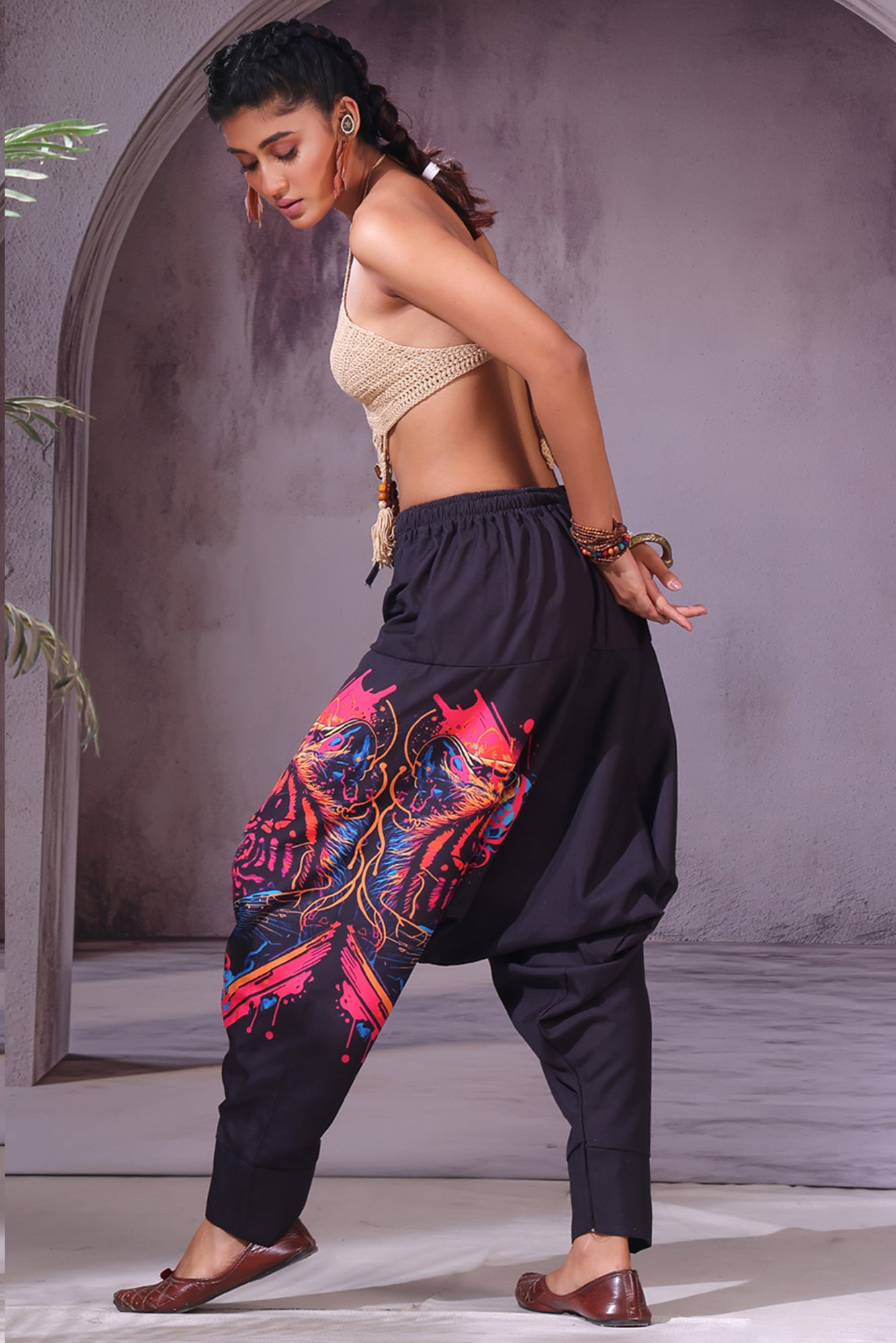 Tiger Unisex Harem Pant