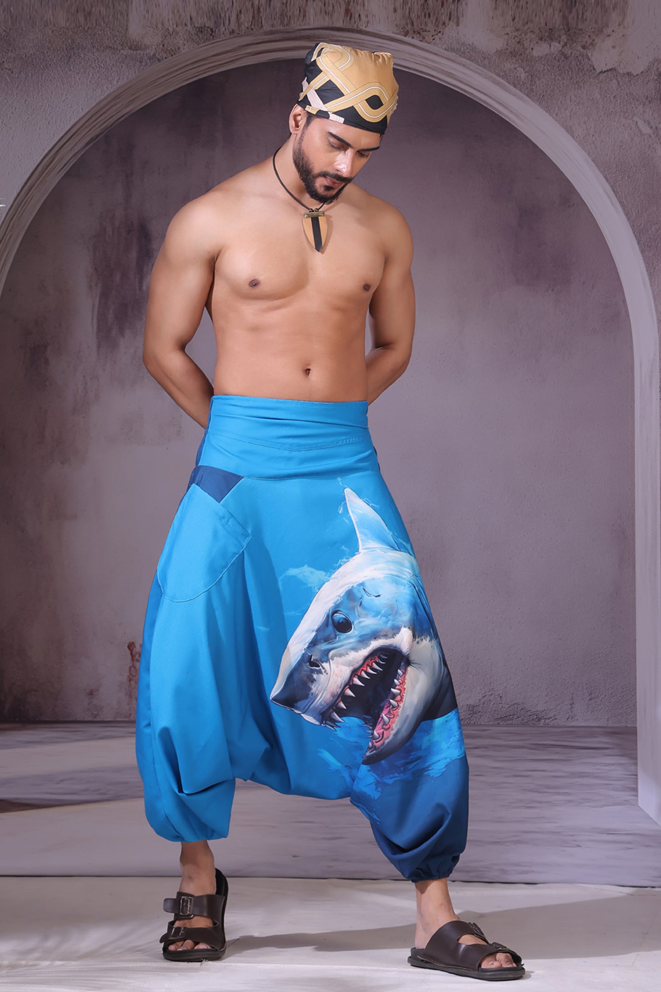 Shark Unisex Harem Pant