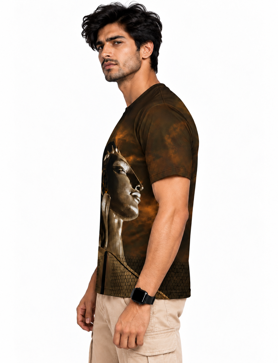 Brown Adiyogi T-shirt
