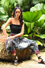 Load image into Gallery viewer, all over printed standout thai harem pant india the veshti company harem pants for men harem pants for women harem trousers hippie pants harem joggers bohemian boho pant adaddin pants harem
