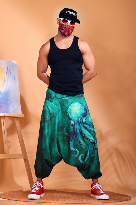 Octopus Unisex Harem Pant