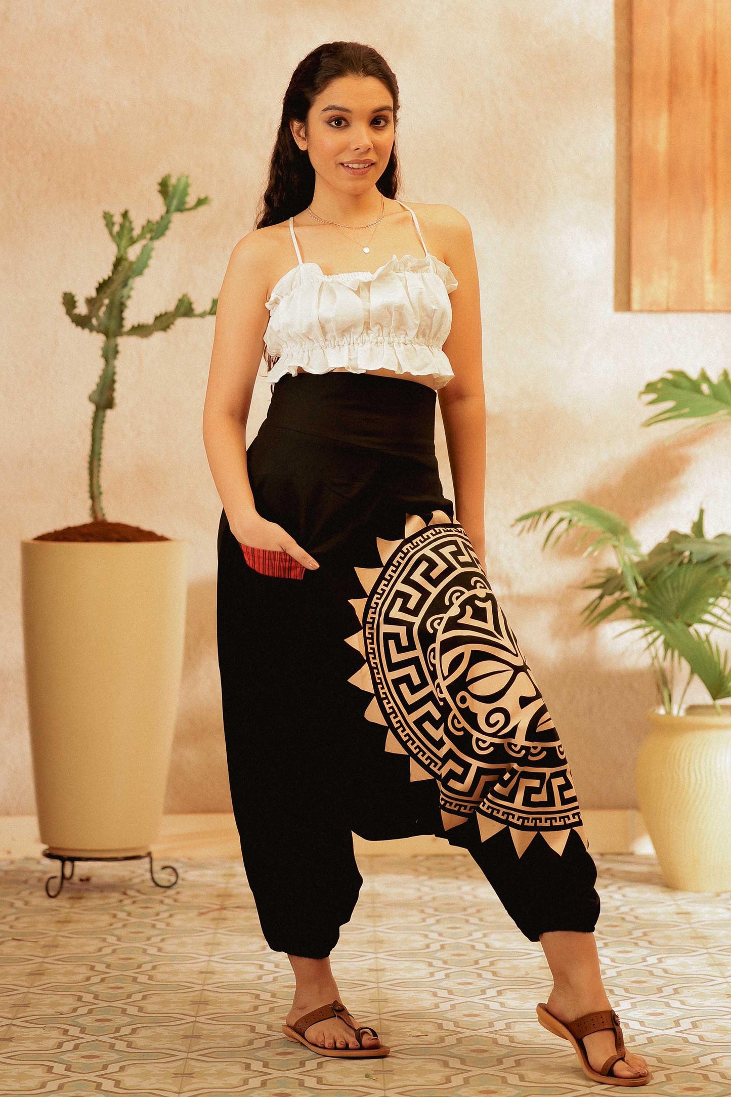 Maori Sun Unisex Harem Pant