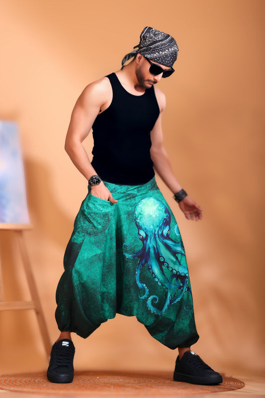 Octopus Unisex Harem Pant