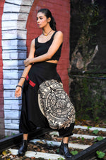 Load image into Gallery viewer, standout thai harem pant india the veshti company harem pants for men harem pants for women harem trousers hippie pants harem joggers bohemian boho pant adaddin pants enimane baggy yoga pant
