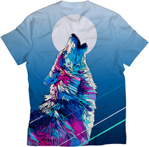 wolf t shirt animal print t shirt wolf t shirt animal print animal lover dog lover stand out t shirt