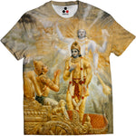 Load image into Gallery viewer, krishna t shirt design krishna printed t shirts online india krishna printed shirts online hare krishna maha mantra t shirts radhe radhe t shirt krishna printed kurta iskcon t shirt radhe radhe t shirt krishna print shirt krishna printed kurta krishna printed white shirts radha krishna printed t shirt i lost my heart in vrindavan t shirt sublimation allover print standout krishna tshirt premium polyester dry fit religious unisex tshirt into the am osomwear the mountain tshirt popular demand ktz demobaza 

