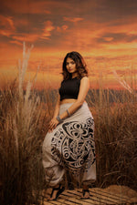 Load image into Gallery viewer, King of the Ocean  Shark harem pant the veshti company harem trousers standout hippie pants grey harem joggers harem pants women bohemian boho pant bombay trooper Hoppers For Men adaddin pants
