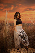 Load image into Gallery viewer, King of the Ocean  Shark harem pant the veshti company harem trousers standout hippie pants grey harem joggers harem pants women bohemian boho pant bombay trooper Hoppers For Men adaddin pants
