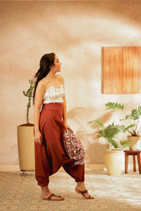 standout thai harem pant india the veshti company harem pants for men harem pants for women harem trousers hippie pants harem joggers bohemian boho pant adaddin pants enimane baggy yoga pant