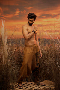 Mustard harem pant india harem trousers standout hippie pants harem pants men harem pants women patiyala pant unisex yoga harem pant loose pant printed bohemian pant boho pant the veshti company harem pants