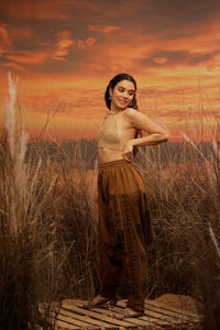 Mustard harem pant india harem trousers standout hippie pants harem pants men harem pants women patiyala pant unisex yoga harem pant loose pant printed bohemian pant boho pant the veshti company harem pants