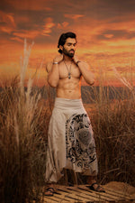Load image into Gallery viewer, The Wise One tortoise harem pant the veshti company harem trousers standout hippie pants grey harem joggers harem pants women bohemian boho pant bombay trooper Hoppers For Men adaddin pants (2)
