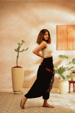 Load image into Gallery viewer, shark harem pant harem pants men harem pants women harem trousers standout hippie pants black harem joggers bohemian boho pant bombay trooper adaddin pants harem jeans
