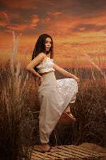 Load image into Gallery viewer, taurus bull harem pant the veshti company harem trousers standout hippie pants grey harem joggers harem pants women bohemian boho pant bombay trooper Hoppers For Men adaddin pants
